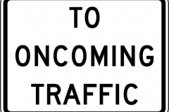 To-oncoming-traffic