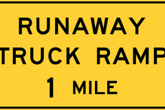 Runaway truck ramp