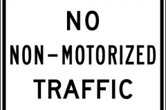 No-non-motorized-traffic