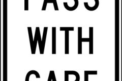 Pass with care