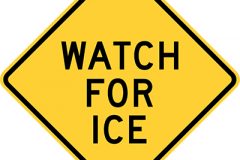 Watch for ice