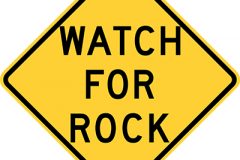 Watch for rock