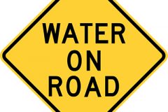 Water on road